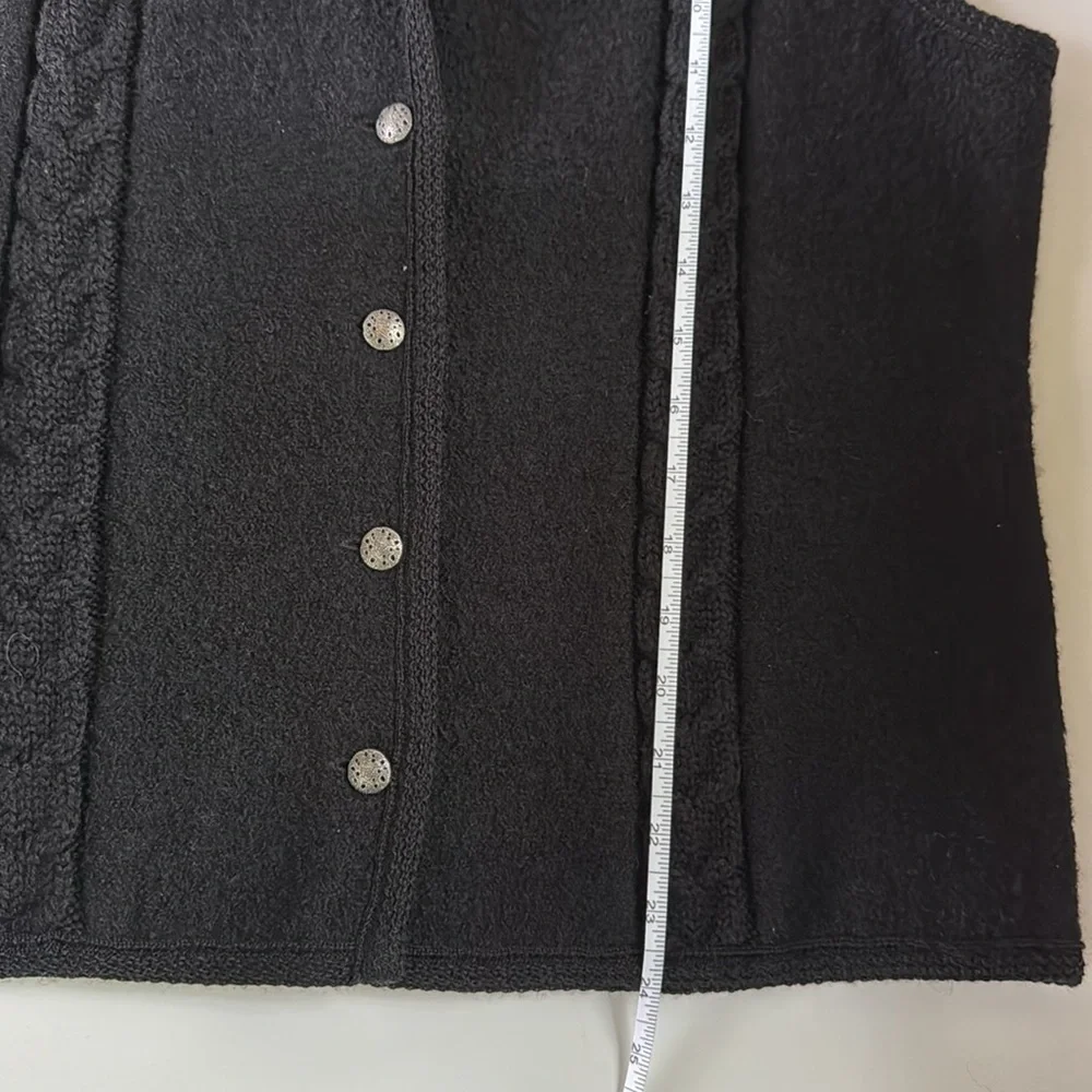 Appleseed’s Cable Knit Vest Size MP - Picture 7 of 7